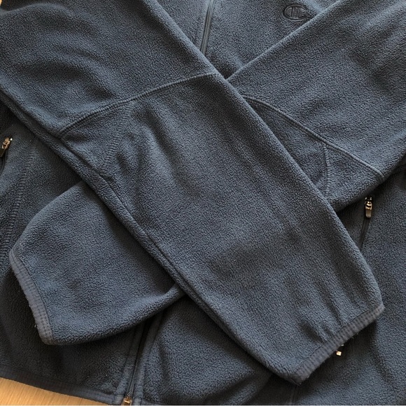 Champion Elite Blue Fleece Jacket - Picture 7 of 11